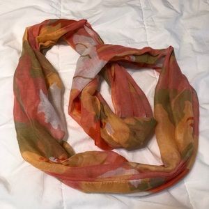 floral infinity scarf